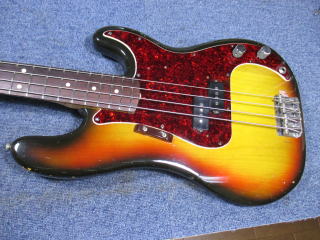 Fender Precision Bass、リペア、修理