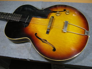 Gibson ES-125T、リペア、修理 