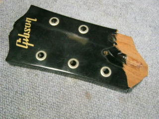 NINTH(ナインス) ネック折れ ギターリペア・ベース修理工房