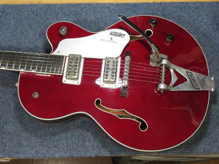 Gretsch Tennessee Rose、ギターリペア　
