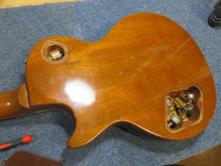 Gibson Les Paul 1952年,リペア、修理