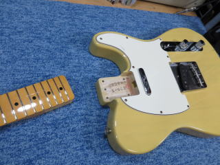 Fender Japan Telecaster、メンテナンス、修理、リペア