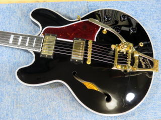 Gibson Memphis ES-355w/Bigsby、ナインス、リペア、杉並、修理、ネック