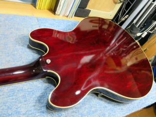 Gibson ES-335TD、修理、ナインス、杉並、東京、リペア、メンテナンス