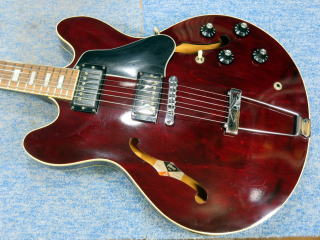Gibson ES-335TD、修理、ナインス、杉並、東京、リペア