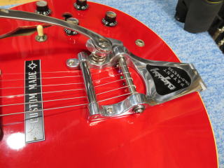 Gibson ES-335、修理、ナインス、杉並、東京、リペア、ビグスビー、ギブソン