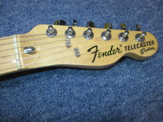 Fender Telecaster Custom、修理、杉並、東京、ナインス、リペア、ナット調整