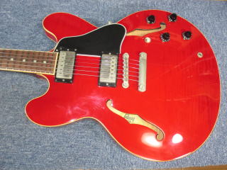 Gibson ES-335、リペア、修理、ナインス、東京、杉並、高円寺、メンテナンス
