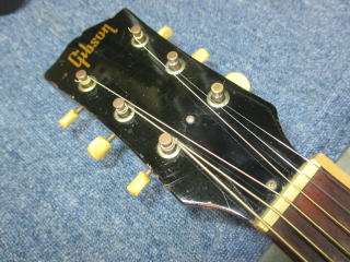 Gibson LG-1、リペア、修理、調整、ナインス、東京、弦高調整