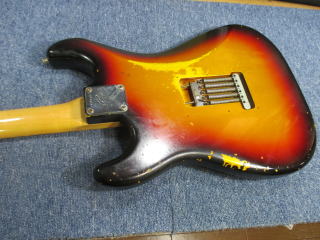 Fender Stratocaster、リペア、ナインス、調整、修理、東京、配線