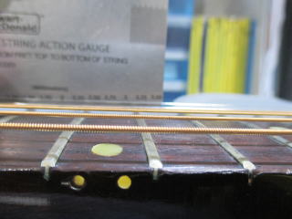 Gibson LG-1、修理、調整、リペア、ナインス、ビンテージ、東京、弦高