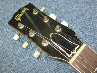Gibson Les Paul Special、リペア、修理、調整、ナインス、弦高、ネック反り、ナット交換