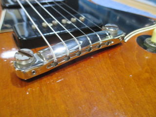 Gibson Les Paul Special、リペア、修理、調整、ナインス、弦高、ネック反り、ブリッジサドル