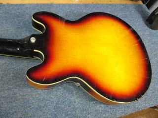 Epiphone ES-339 - ペグ交換 - ギターリペア・ベース修理工房 NINTH